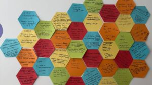 Participants honey comb pictograph 