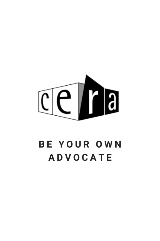Be your own advocate