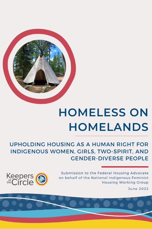 Claiming the Right to Housing for Indigenous Women, Two-Spirit, and Gender-diverse peoples