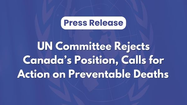 Press release - UN rejects Canadas position right to life