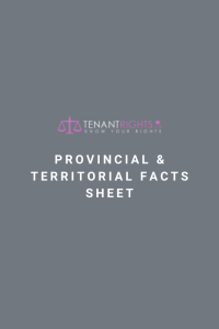 Provincial and territorial facts sheet