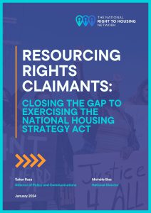 Resourcing Rights-claimants Paper - National Right to Housing Network 2024