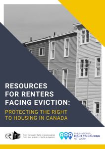 Eviction Resources Pamphlet Cover