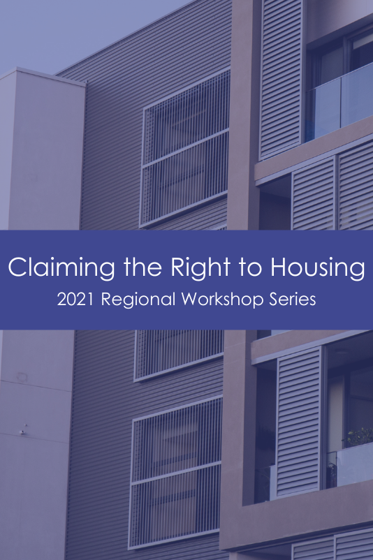 Claiming the Right to Housing Across Canada